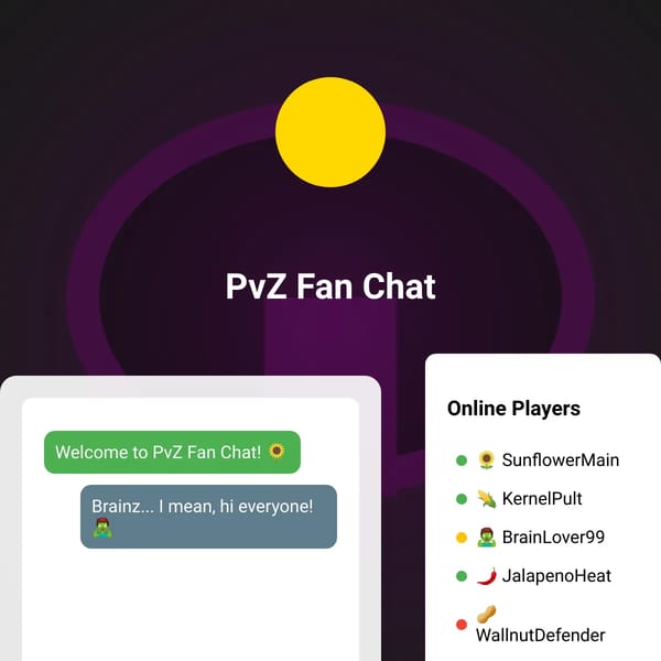 PvZ Fan Chat