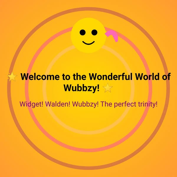 🌟 WOW WOW WUBBZY ZONE 🌟