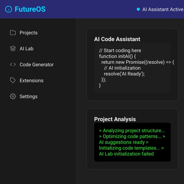 OBZUE FutureOS - AI-Powered Development Environment