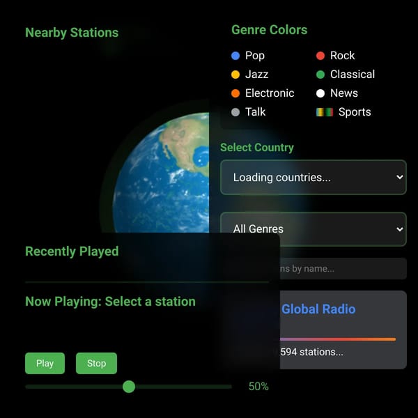 Chrome Radio - Connect to Global Radio Stations