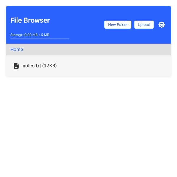File Browser