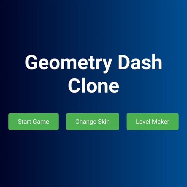 Geometry Dash Clone