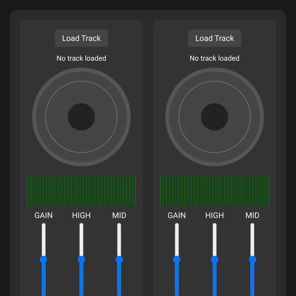Virtual DJ Mixer