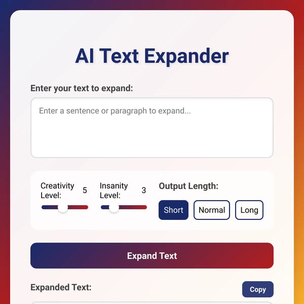AI Text Expander