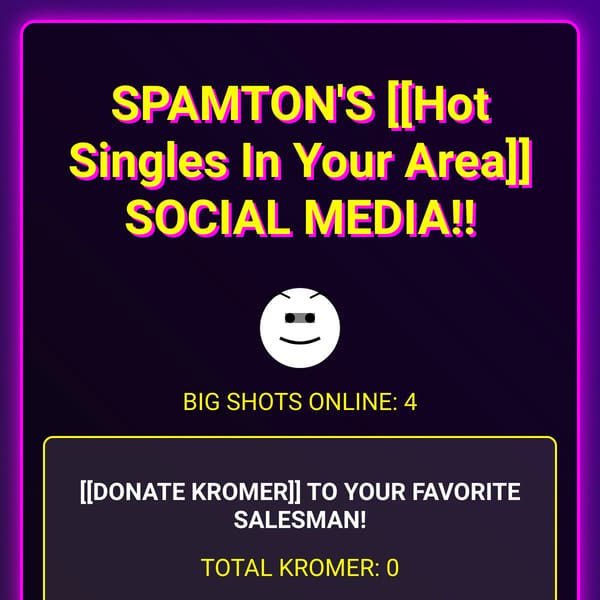 SPAMTON'S [[Number 1 Rated]] SOCIAL MEDIA!!