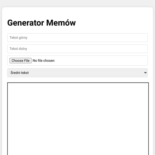 Generator Memów