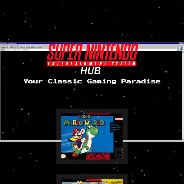 [MARIO KART] SNES Emulator - Hub