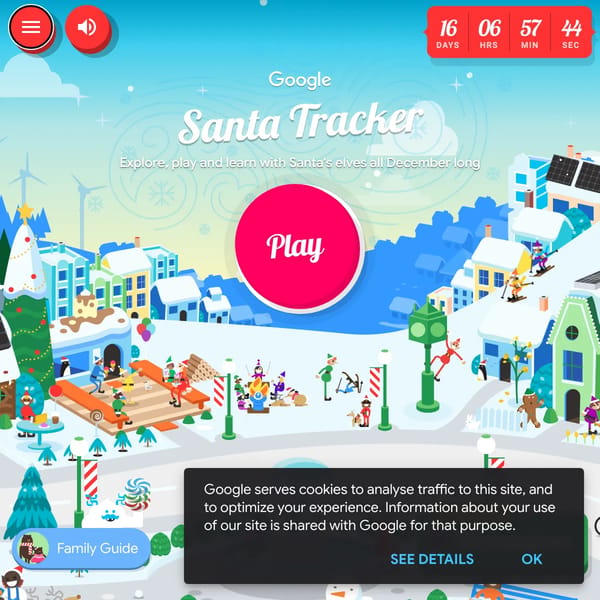 Google Santa Tracker
