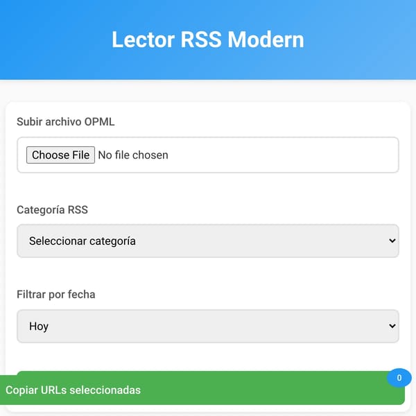 Lector RSS