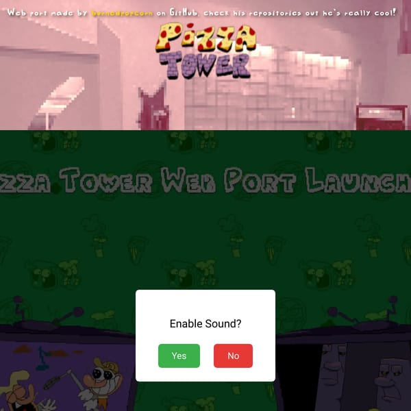 Pizza Tower Web Launcher