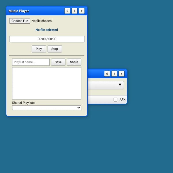 AOL Instant Messenger: Websim Edition