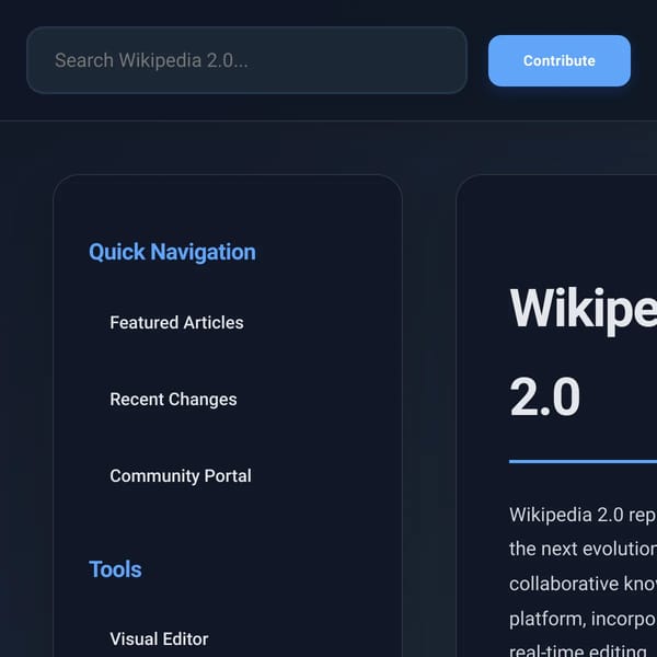 Wikipedia 2.0