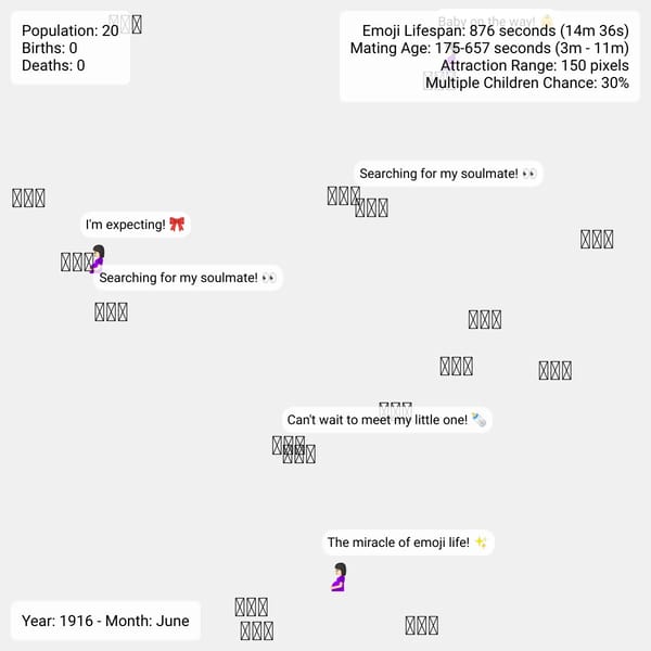 Emoji Life Simulator but it's good.