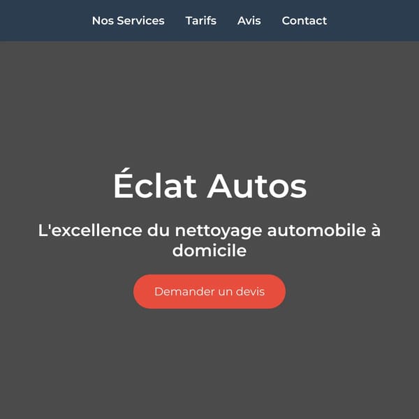 Eclat autos  Fréjus - Services de nettoyage automobile