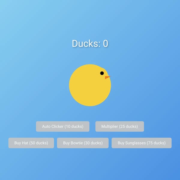 Duck Clicker Game
