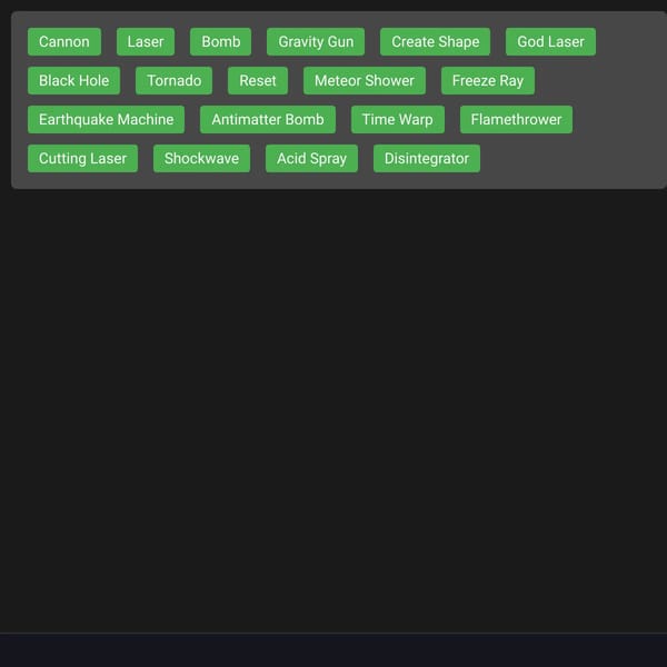 Destruction Simulator