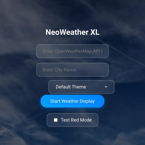 NeoWeather XL