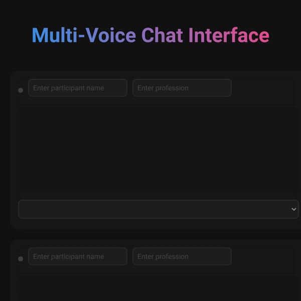 Chat com 4 inteligências e você no controle