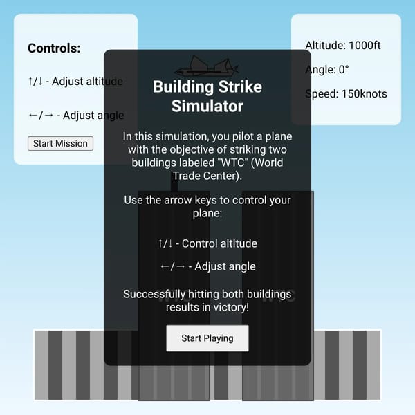 9/11 simulator.