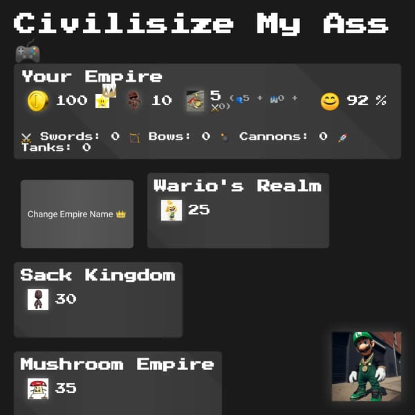 Civilisize My Ass