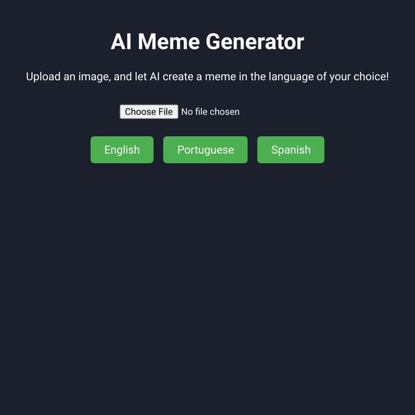 AI Meme Generator