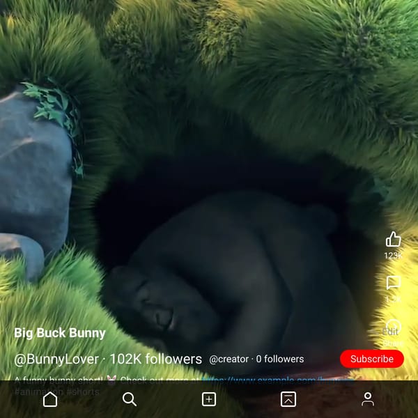 YouTube shorts but cool