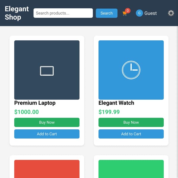 Elegant Shop