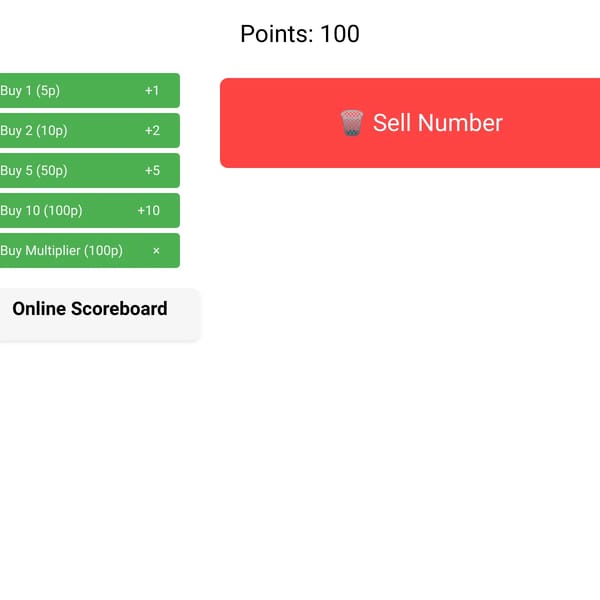 Number Merge Game