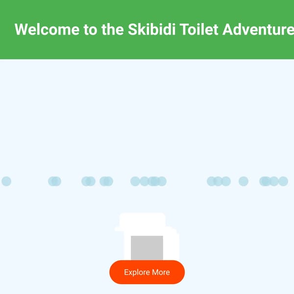 Skibidi Toilet Adventure
