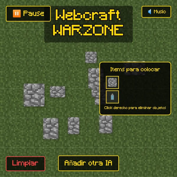 Webcraft WARZONE (spanish)