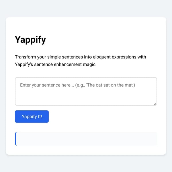 Yappify [broken probably]