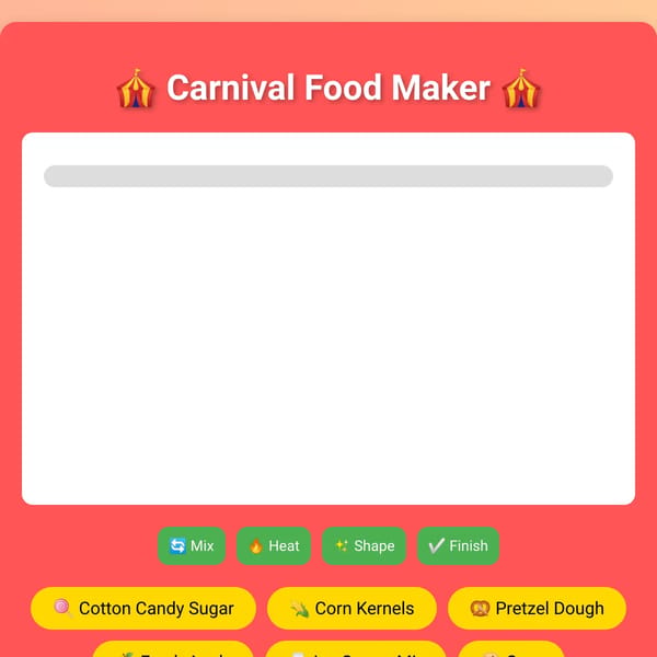 Carnival Food Maker