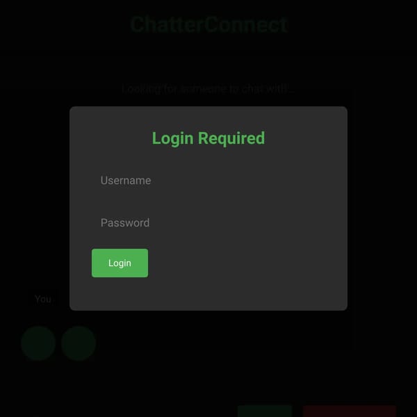 ChatterConnect - Random Chat