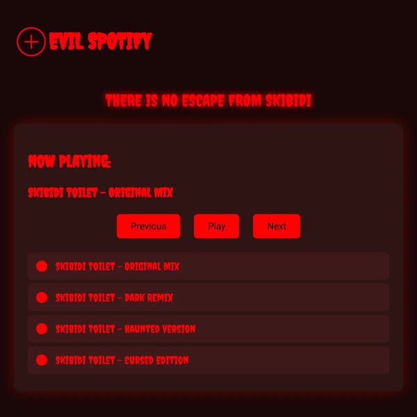 Evil Spotify 1.0.2