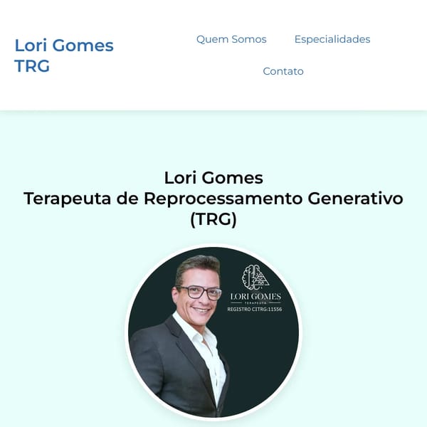 Lori Gomes - Terapeuta TRG