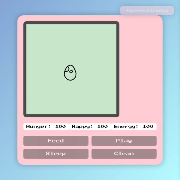 Tamagotchi Virtual Pet