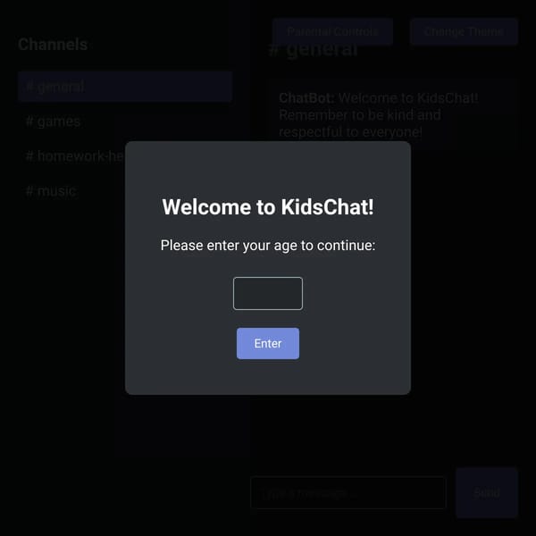 KidsChat - Safe Social for Ages 9-999