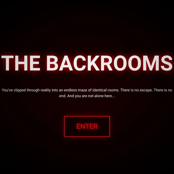 The Backrooms - Infinite Maze