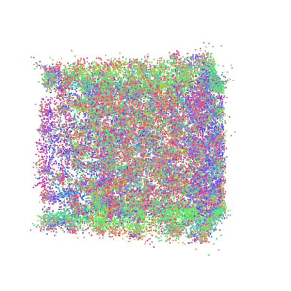 3D WebGL Cellular Automata with Boid Behavior