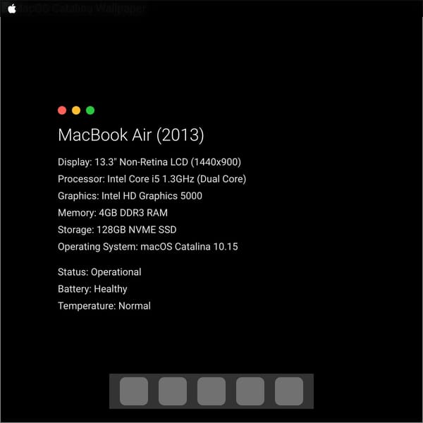 MacBook Air 2013 13"