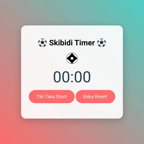 Skibidi Timer