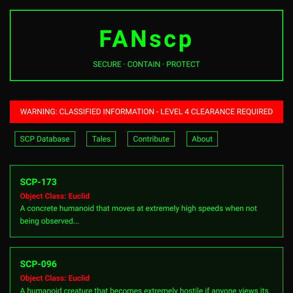 FANscp - Secure. Contain. Protect.