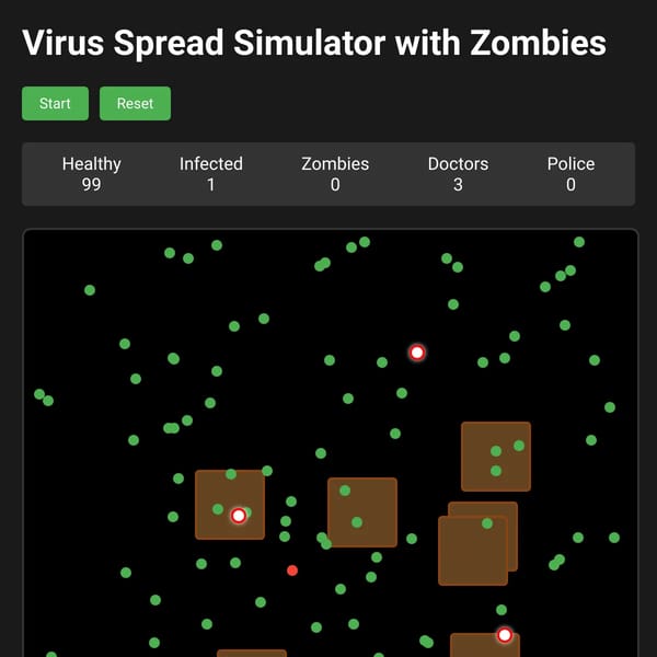 Virus Spread Simulator