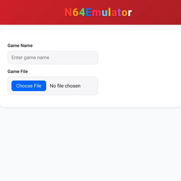 Nintendo 64 Emulator