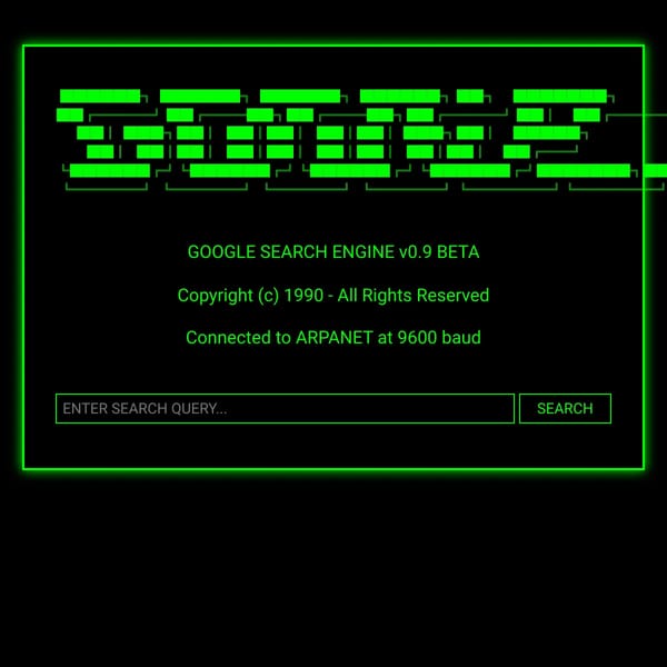 Google circa 1990