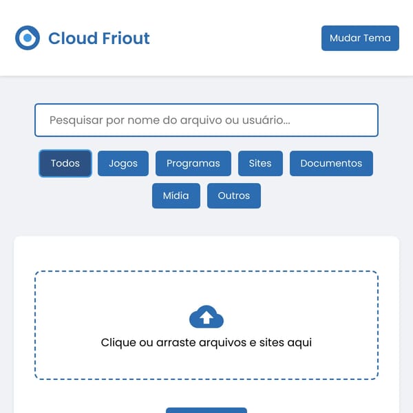 Cloud Friout - Armazenamento em Nuvem