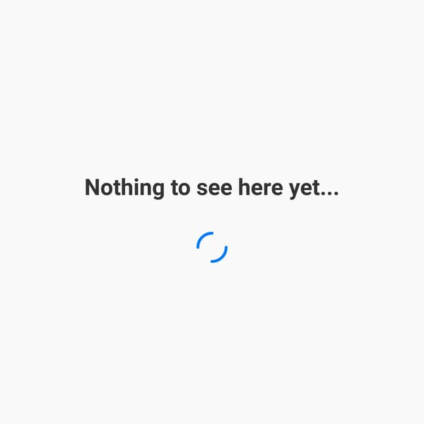 Nothing to See Here Yet