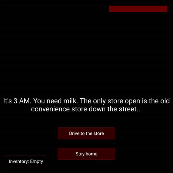 Horror Store At The Corner..