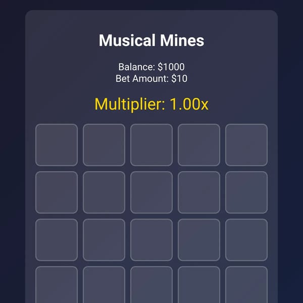 Musical Mines Game