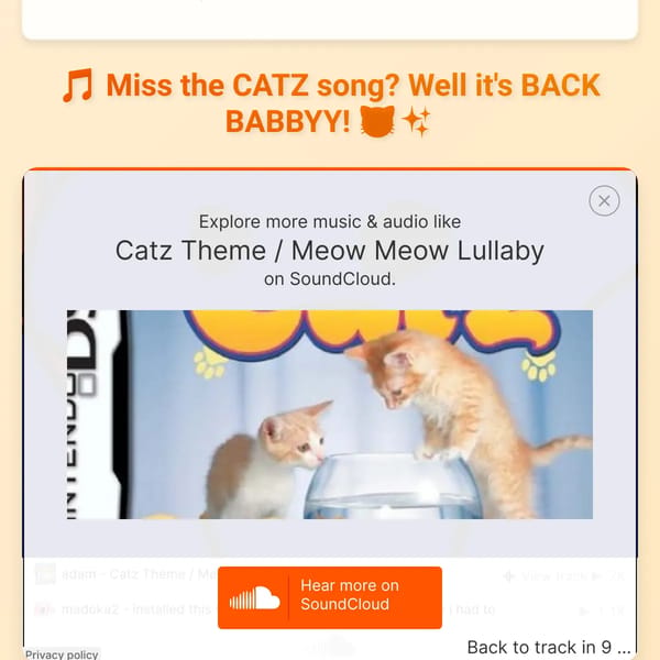 Kitten Adventure Game